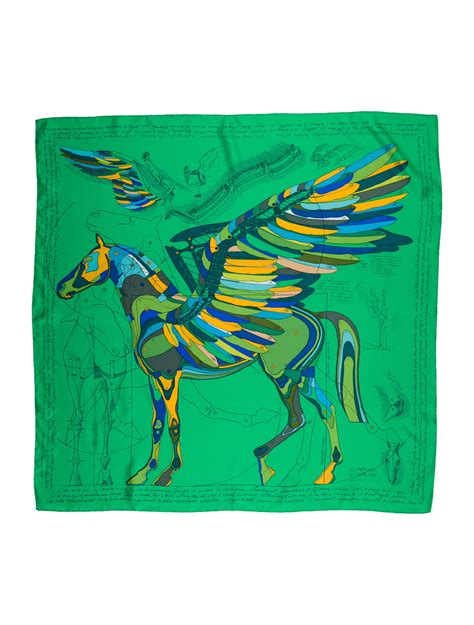 le pegase d hermes scarf|Le Pegase d'Hermès pleated scarf 140 .